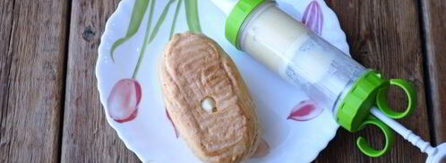 эклеры на маргарине. Шаг 15