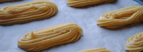 эклеры на маргарине. Шаг 12