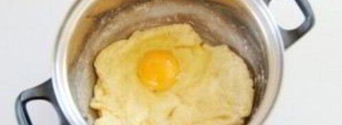 эклеры с белковым кремом. Шаг 6