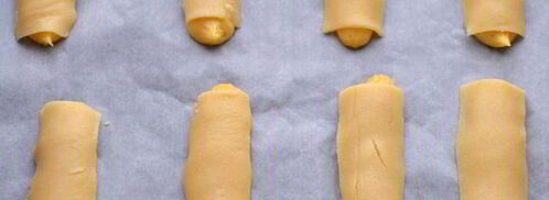 эклеры с хрустящим кракелюром. Шаг 9