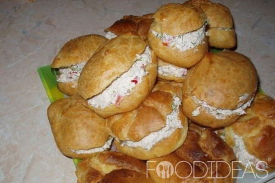 Рецепт эклеров с творожной начинкой