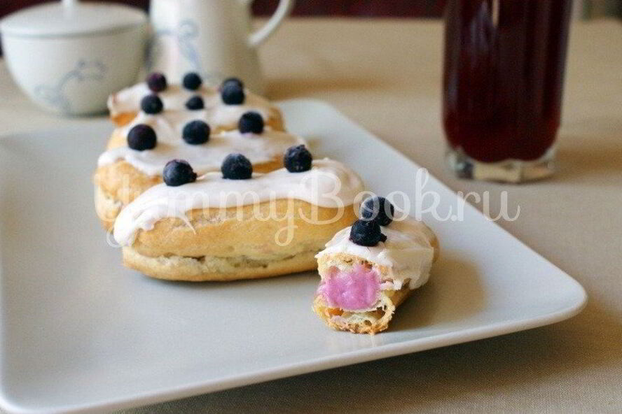 Рецепт эклеров с заварным кремом