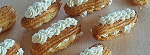 эклеры со сливками. Шаг 17