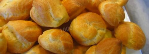 заварное тесто для профитролей. Шаг 8