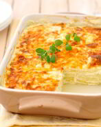 Кабачковая запеканка Касэрол с плавленым сыром