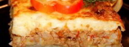 картофельная запеканка с соусом бешамель. Шаг 7