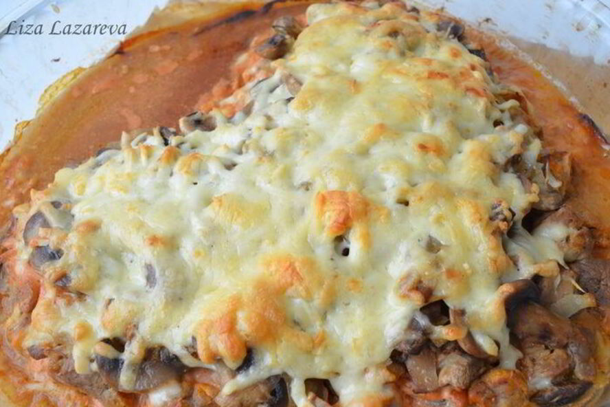 Рецепт мясной запеканки для влюбленных