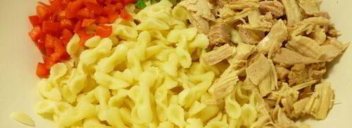 порционные запеканки из макарон и творога. Шаг 3