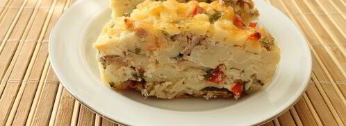 порционные запеканки из макарон и творога. Шаг 10