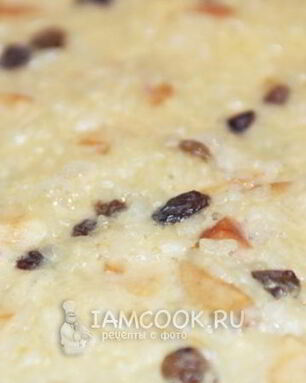 Рисовая запеканка