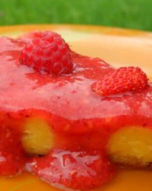 Творожная запеканка простая без манки