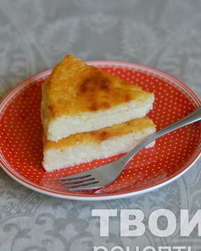 Творожная запеканка с бананом