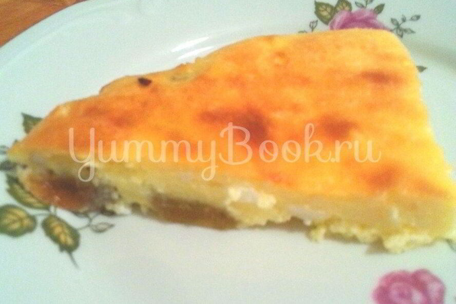 Рецепт творожной запеканки с изюмом