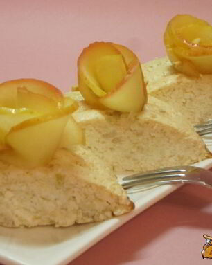 Творожная запеканка с яблоками и Геркулесом