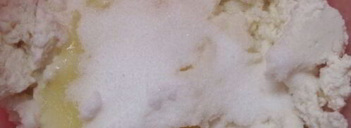 творожная запеканка с яблоками и геркулесом. Шаг 5