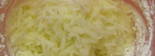 творожная запеканка с яблоками и геркулесом. Шаг 7