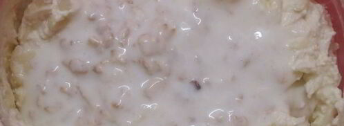 творожная запеканка с яблоками и геркулесом. Шаг 8