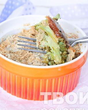 Запеканка из брокколи