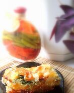 Запеканка из цветной капусты со шпинатом