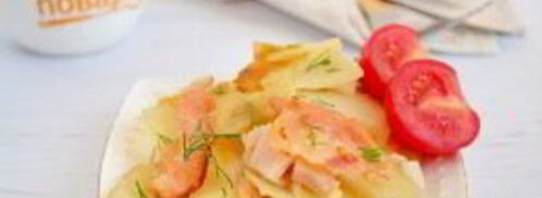 запеканка картофельная под горчичным соусом. Шаг 8