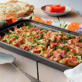 Запеканка с курицей