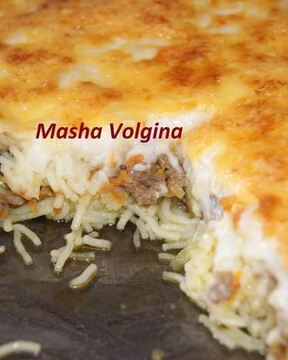 Запеканка с вермишелью