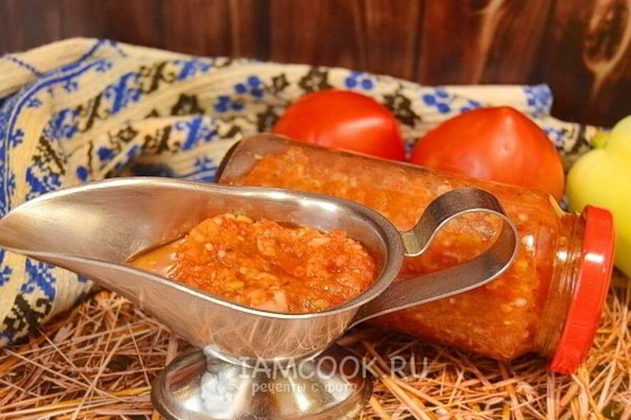 Рецепт аджики без яблок на зиму