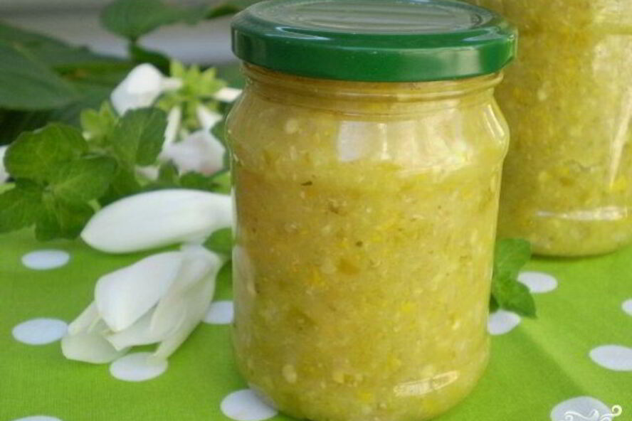Рецепт аджики из кабачков на зиму острая