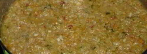 аджика из кабачков с яблоками на зиму. Шаг 4