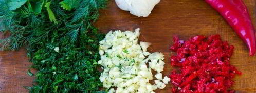 аджика из кизила. Шаг 10