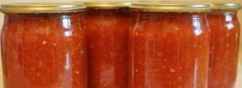 аджика из помидоров и чеснока, без перца. Шаг 3