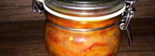 аджика из помидоров и лука на зиму. Шаг 7