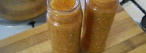 аджика из помидоров и перца на зиму. Шаг 10