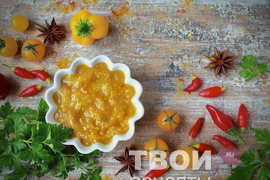 Рецепт аджики из слив