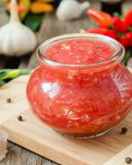 Аджика из свежих помидоров