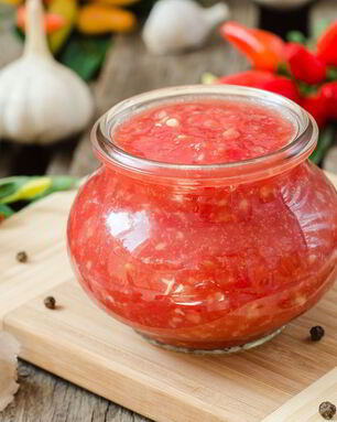 Аджика из свежих помидоров