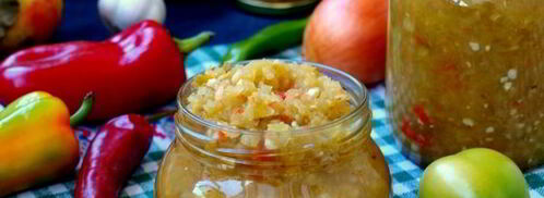 аджика из зеленых помидоров. Шаг 9