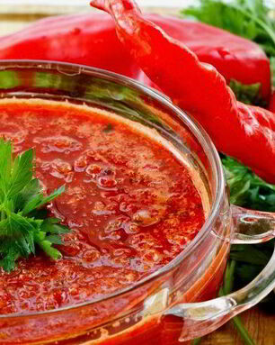 Аджика на зиму без стерилизации