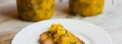 аджика огуречная на зиму. Шаг 5