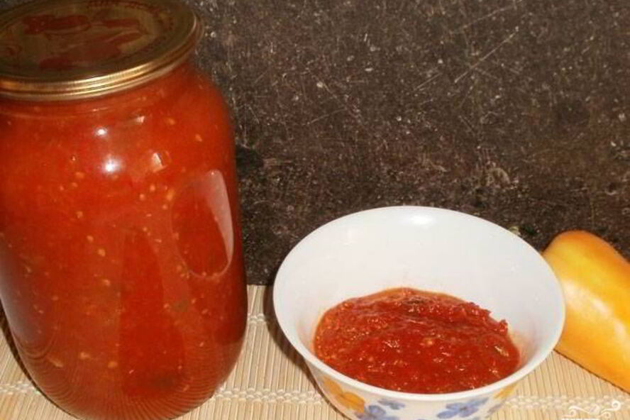 Рецепт аджики с чесноком