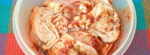 куриные бедрышки запеченные с аджикой. Шаг 3