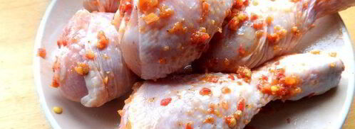 куриные ножки в домашней аджике. Шаг 4