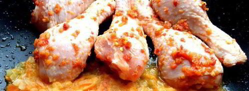 куриные ножки в домашней аджике. Шаг 9