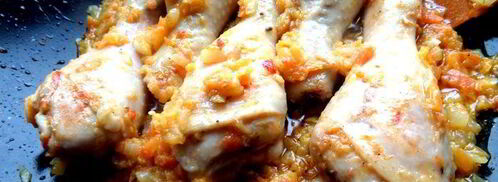 куриные ножки в домашней аджике. Шаг 10