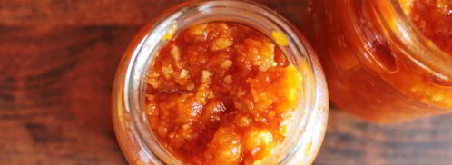 острая аджика из кабачков. Шаг 8