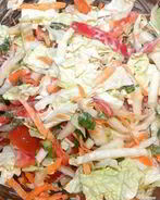 Таджикский салат со щавелем