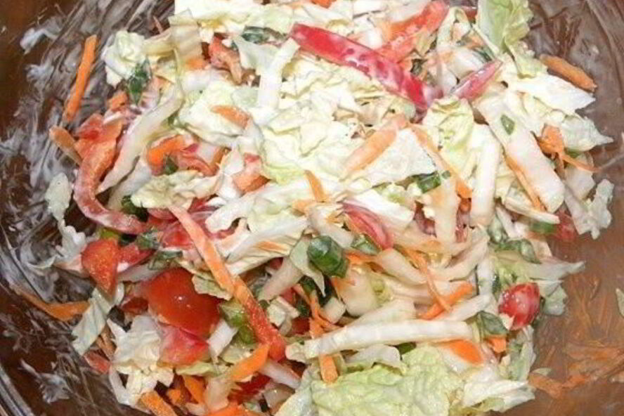 Рецепт таджикского салата со щавелем