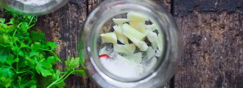 баклажаны с чесноком на зиму. Шаг 4