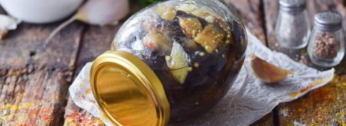 баклажаны с чесноком на зиму. Шаг 9