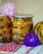 Баклажаны с морковкой и луком на зиму